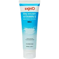 Skin'O Vitamin E Brightening Facewash (Milk) 110 ml - 880103070021 - Rokomari